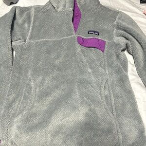 Patagonia Gray and Purple Women's Jacket